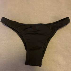 VS black bikini bottom